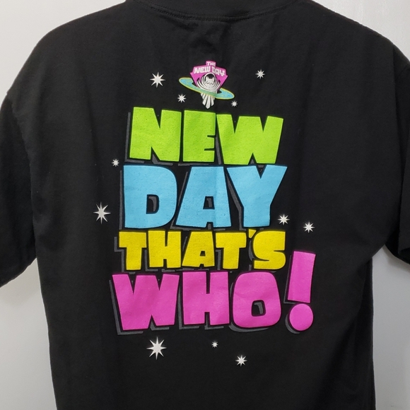 WWE The New Day wrestling tshirt black sz L - Picture 4 of 5